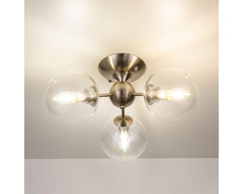 CL102131 Томми Хром Мат. Св-к Люстра