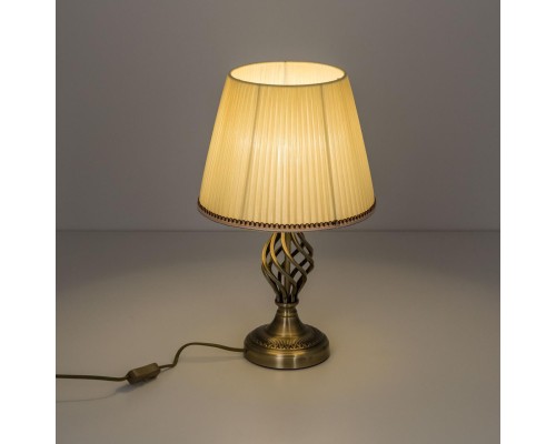 CL402833 Вена Бронза+Кремовый Св-к Настольный