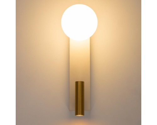 CL704450 Декарт Белый+Бронза Св-к Настенный