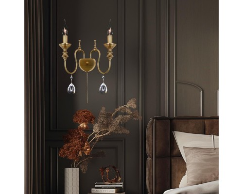 Бра с выключателем Citilux CL437323 Рига Бронза