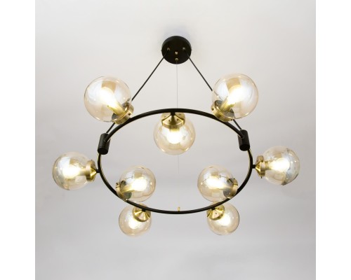 CL105195 Планета Черн+Дымч. Св-к Люстра