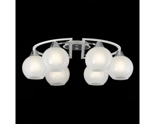 CL121160 Отто Белый+Хром Св-к Люстра