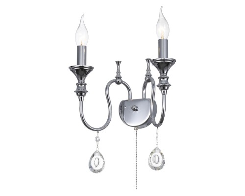 Бра с выключателем Citilux CL437321 Рига Хром