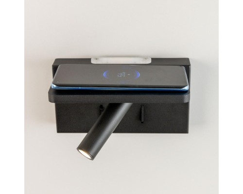 CL704371 Декарт Черный Св-к Настенный