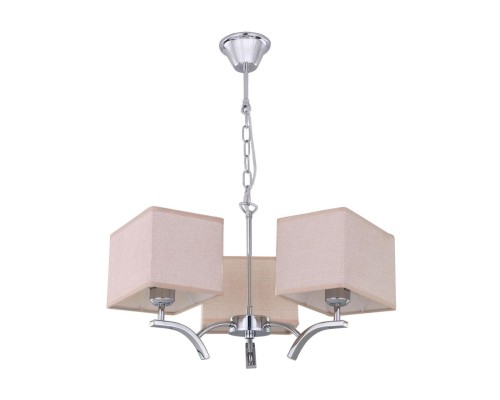Подвесная люстра Citilux CL460231 Эвора Квадро Хром+Песочный