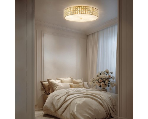 Хрустальная люстра потолочная Citilux CL324182 Портал