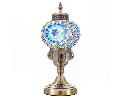 CL419816 Каир Мозаика Синяя Св-к Настольный
