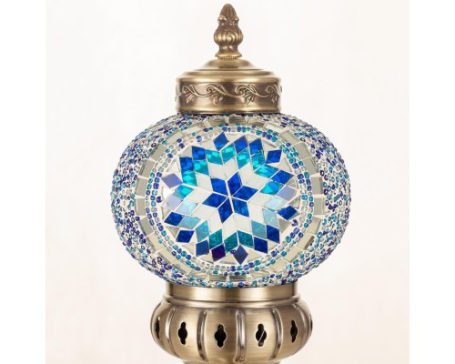 CL419816 Каир Мозаика Синяя Св-к Настольный