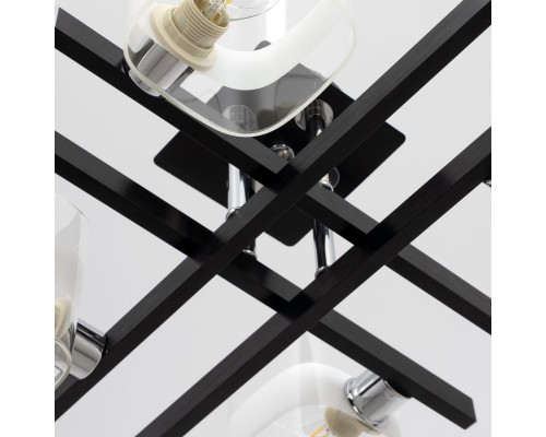 CL139282 Вирта Черный Св-к Люстра