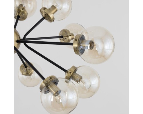 CL105355 Планета Черн+Дымч. Св-к Люстра