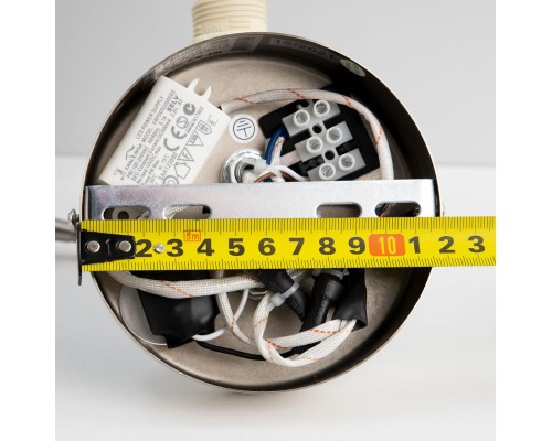 Бра с выключателем и лампой для чтения 3Вт 3000K Citilux CL704305 Декарт Хром Мат. + Черный