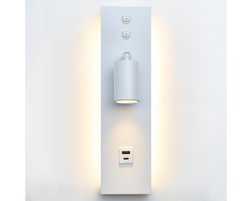 CL704460 Декарт Белый Св-к Настенный с USB