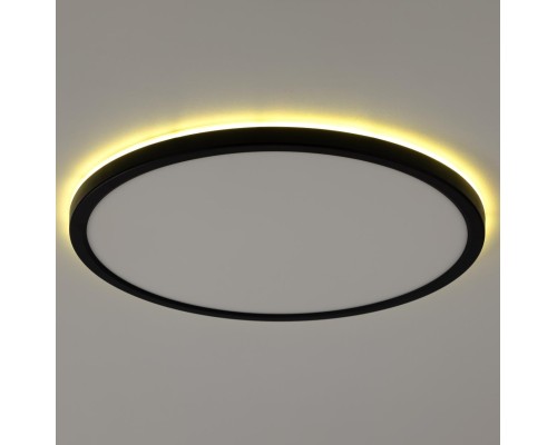 CL738321EL Бейсик Лайн Черный Св-к с пультом LED+RGB 40W