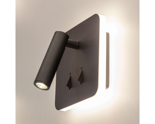 CL704421 Декарт Черный Св-к Настенный