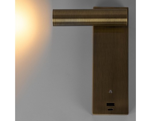 CL704433 Декарт Бронза Стар. Св-к Настенный с USB