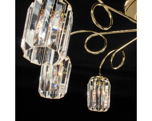 Хрустальная люстра потолочная Citilux CL330182 Синди