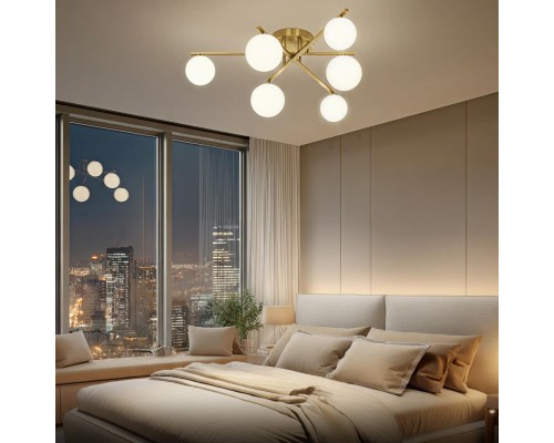 CL209263 GLOB Бронза Св-к Люстра