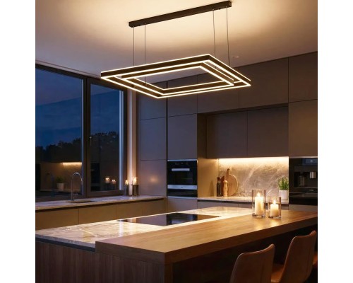 CL719K211 Дуэт Черный Св-к Люстра