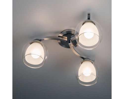 CL152137 Кристи Алюм.+Хром Св-к Люстра