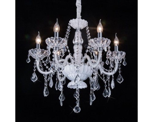 Подвесная люстра с хрусталем Citilux CL353161 Финка