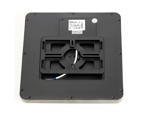 CL738K181V Бейсик Черный Св-к Накл. LED 18W*Мульти