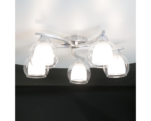 CL152157 Кристи Алюм.+Хром Св-к Люстра