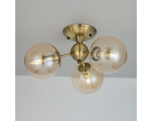 CL102133 Томми Бронза Св-к Люстра