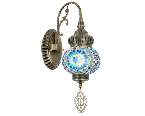 CL419316 Каир Мозаика Синяя Бра