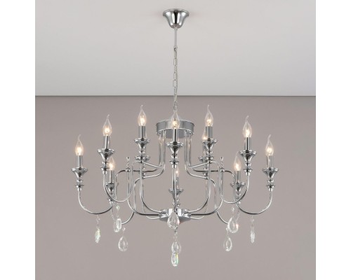 Подвесная люстра Citilux CL437221 Рига Хром