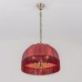 CL407133 Базель Красный Св-к Люстра