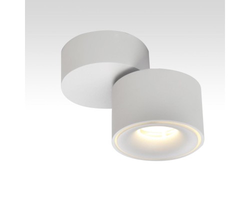 CL558010N Стамп Белый Св-к Накладной LED 8W*4000K