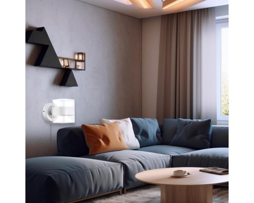 CL140310 Бертон Белый+Хром Св-к Бра