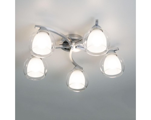 CL152157 Кристи Алюм.+Хром Св-к Люстра