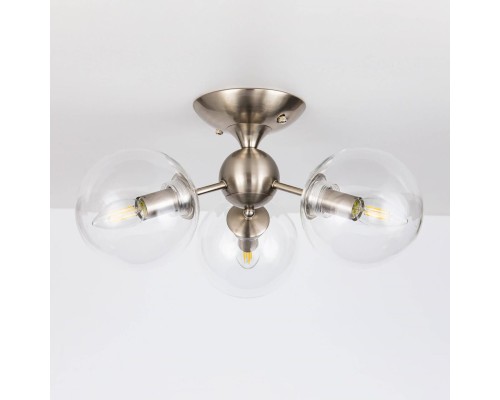 CL102131 Томми Хром Мат. Св-к Люстра