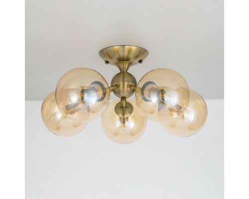 CL102153 Томми Бронза Св-к Люстра