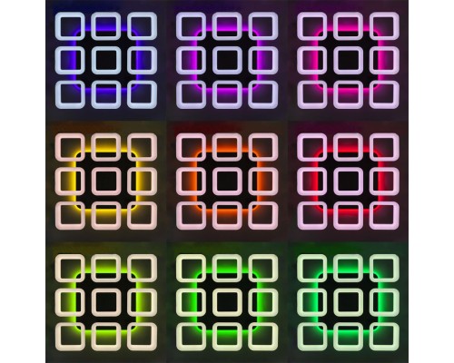 CL225A290E Паркер Белый Смарт RGB Св-к Люстра