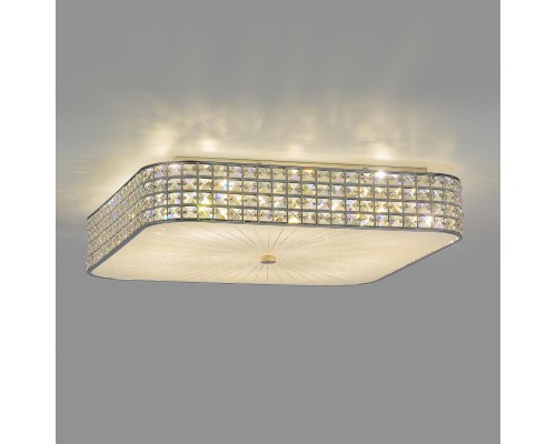 Хрустальная люстра потолочная Citilux CL324201 Портал