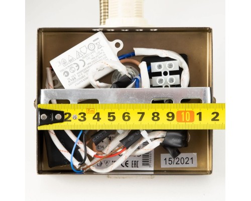 Бра с выключателем и лампой для чтения 3Вт 3000K Citilux CL704303 Декарт Бронза Старая