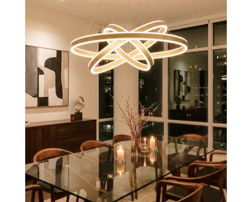 CL719682 Дуэт Золото Св-к Люстра