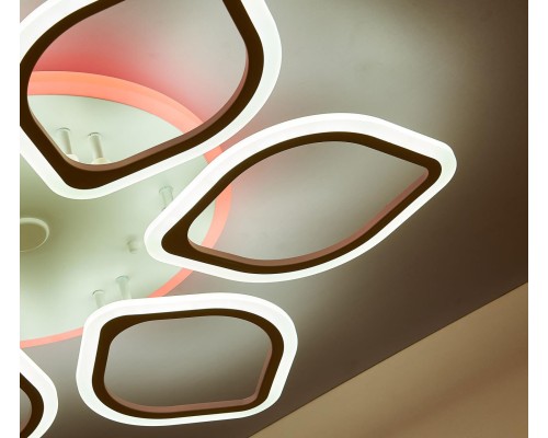 CL236A160E Ромби Белый Смарт RGB Люстра