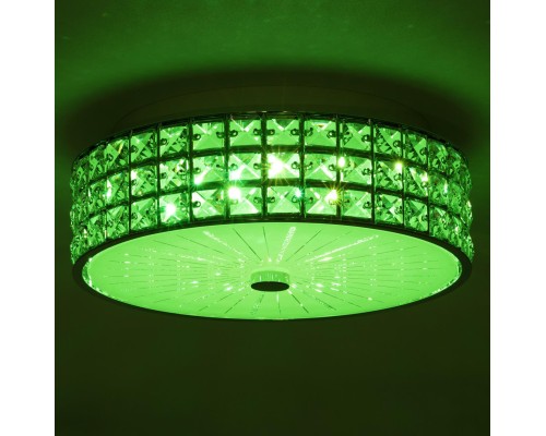 CL32413G1 Портал Хром Св-к Люстра c RGB