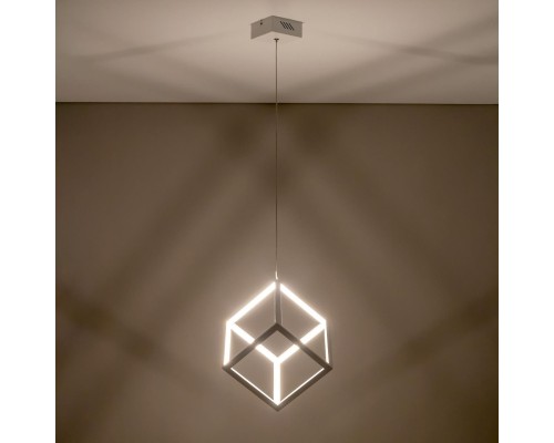 Подвесной светодиодный светильник Citilux CL719200 Куб 30 Вт 4000K Белый