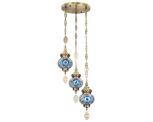 CL419136 Каир Мозаика Синяя Подвес
