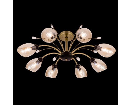 CL108185 Комета Бронза+Дымч. Св-к Люстра