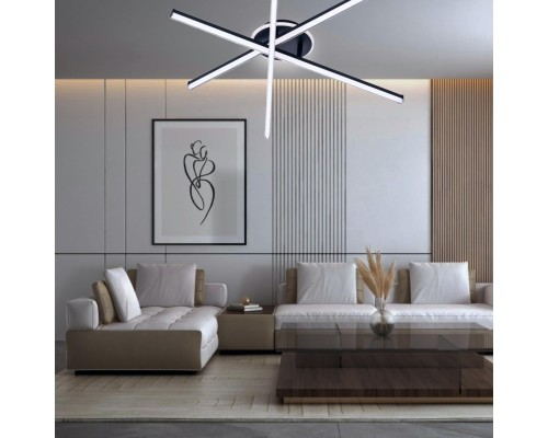 CL203631 Trent Черный Люстра