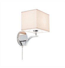 Бра с выключателем Citilux CL460411 Эвора Рондо Хром+Песочный