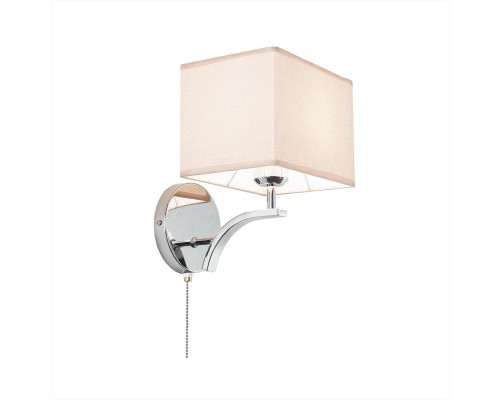 Бра с выключателем Citilux CL460411 Эвора Рондо Хром+Песочный