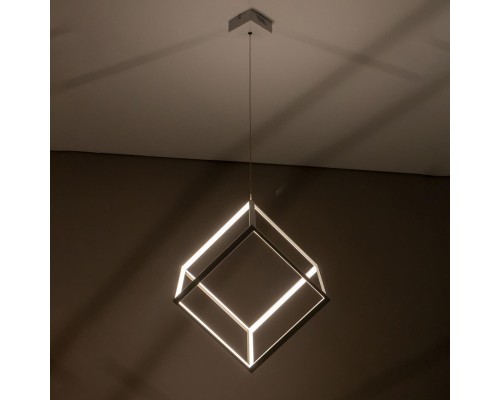 Подвесной светодиодный светильник Citilux CL719300 Куб 40 Вт 4000K Белый