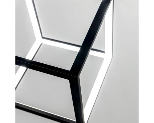 Подвесной светодиодный светильник Citilux CL719201 Куб 30 Вт 4000K Черный