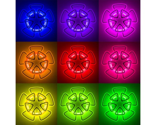 CL234A290E Мальта Белый Смарт RGB Люстра